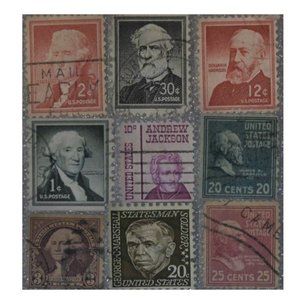 Vintage Usps Mail Stamps Lot of 9 USA. Stamps Collectible very good condition